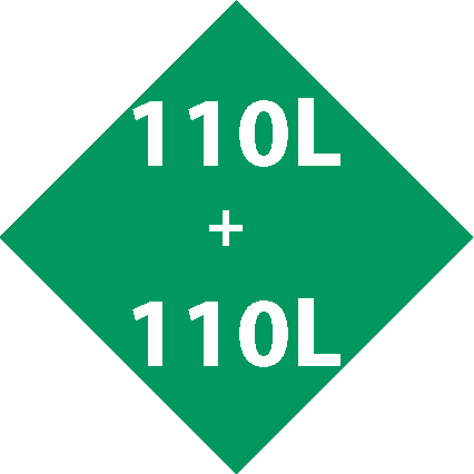 Capacitat<br>110L + 110L